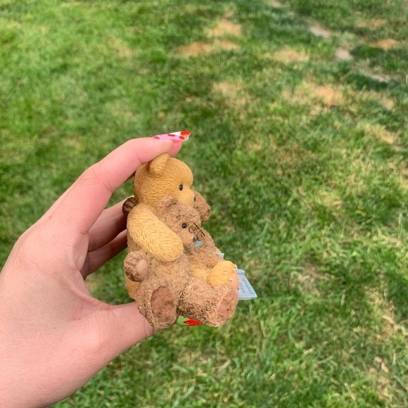 Cherished Teddies Bear Figurine Caleb and Friends 3 Bears Hugging 1999 … - Picture 2 of 8